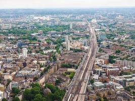 hdr-luftaufnahme von london foto