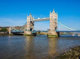 HDR-Towerbridge in London foto