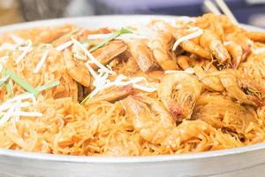 thailändisches Essen Pad thai foto