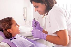 Zahnarzt und Patient