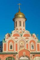 Kasaner Kathedrale am Roten Platz in Moskau, Nahaufnahme foto