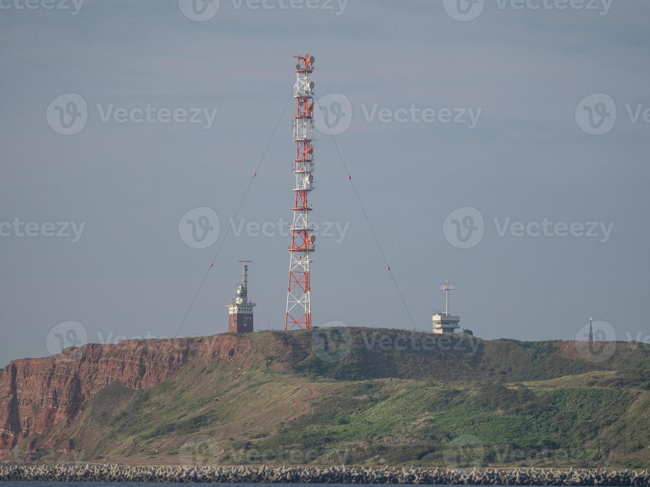 helgoland island i tyskland foto