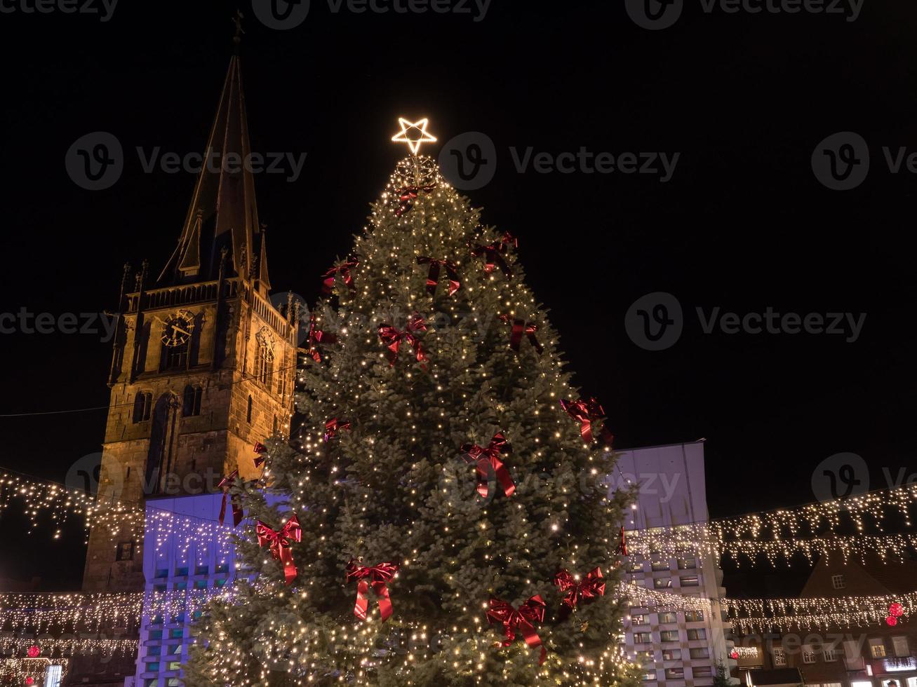 jultid på ahaus i westfalen foto