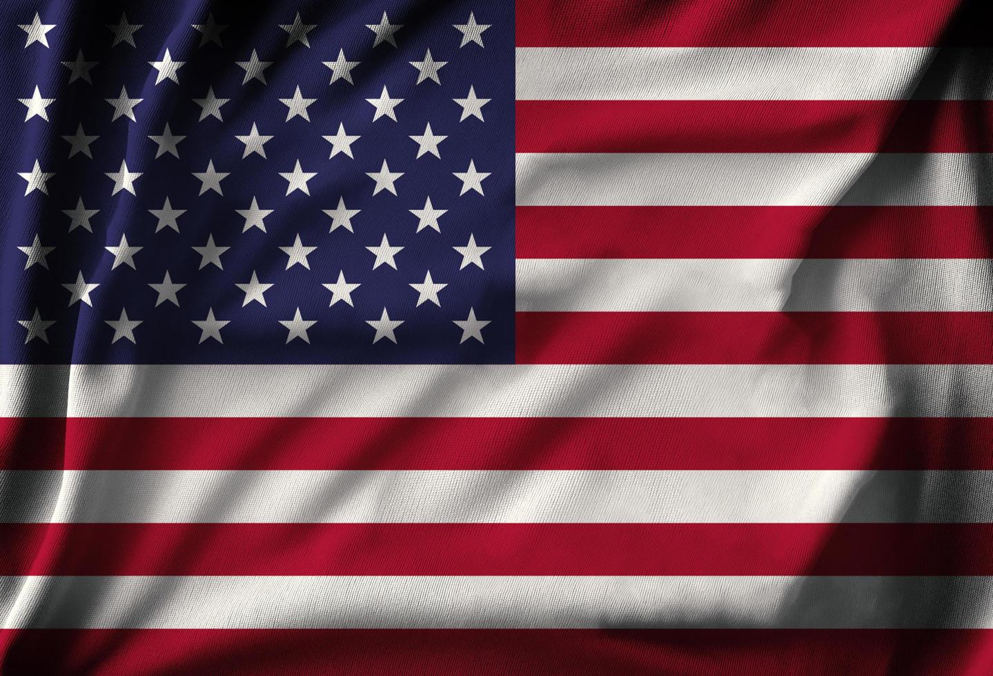 USA: s flagga foto