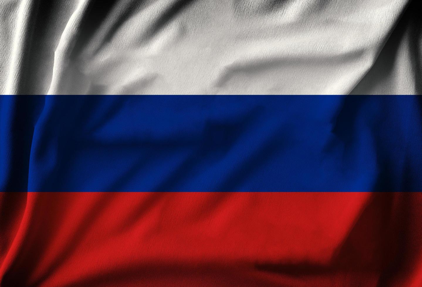 Rysslands flagga foto