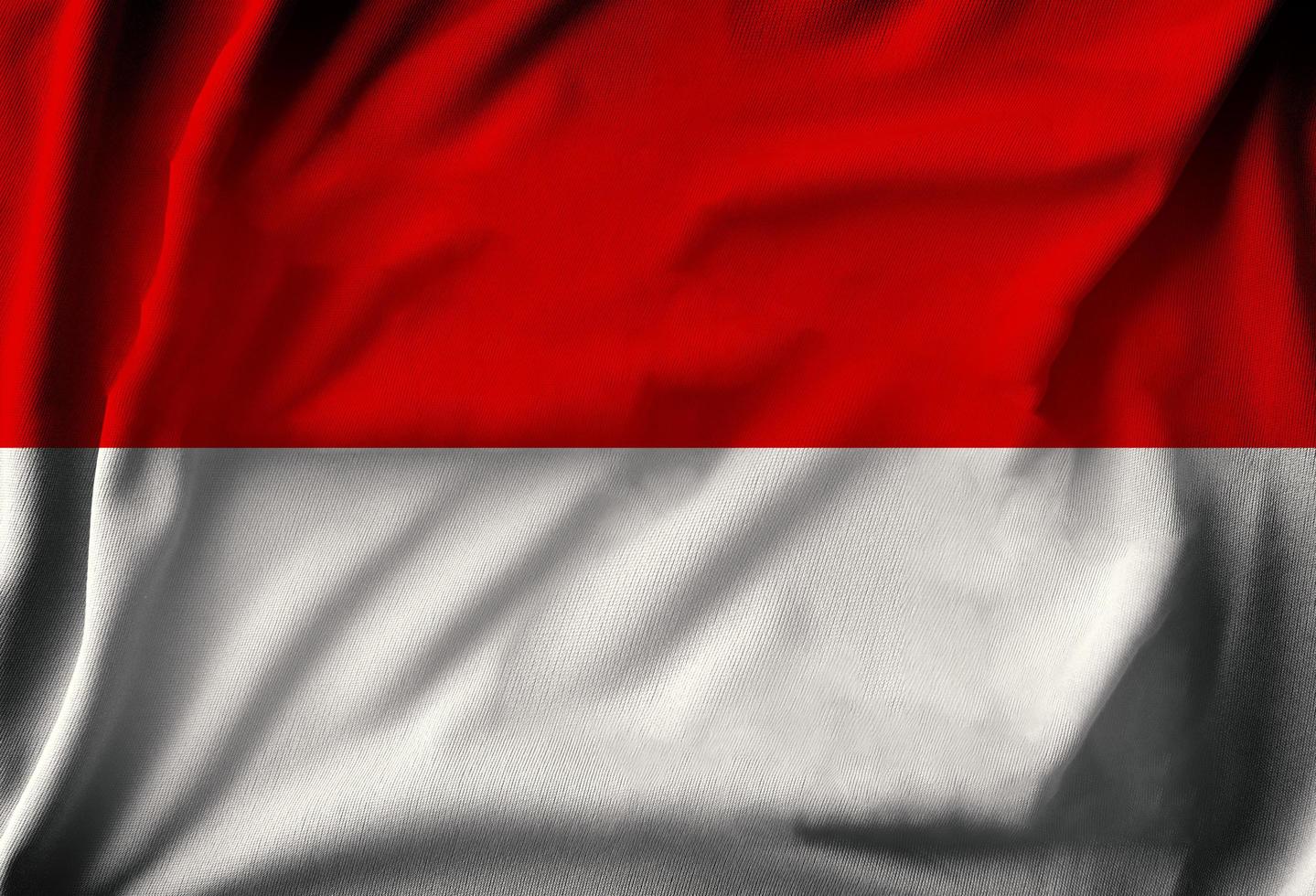 Indonesiens flagga foto