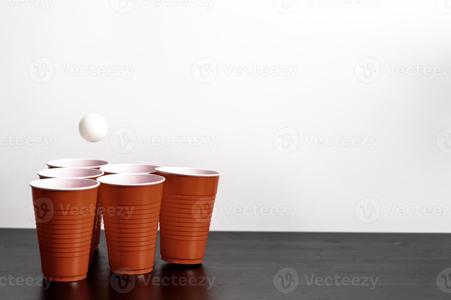 beer pong spel foto