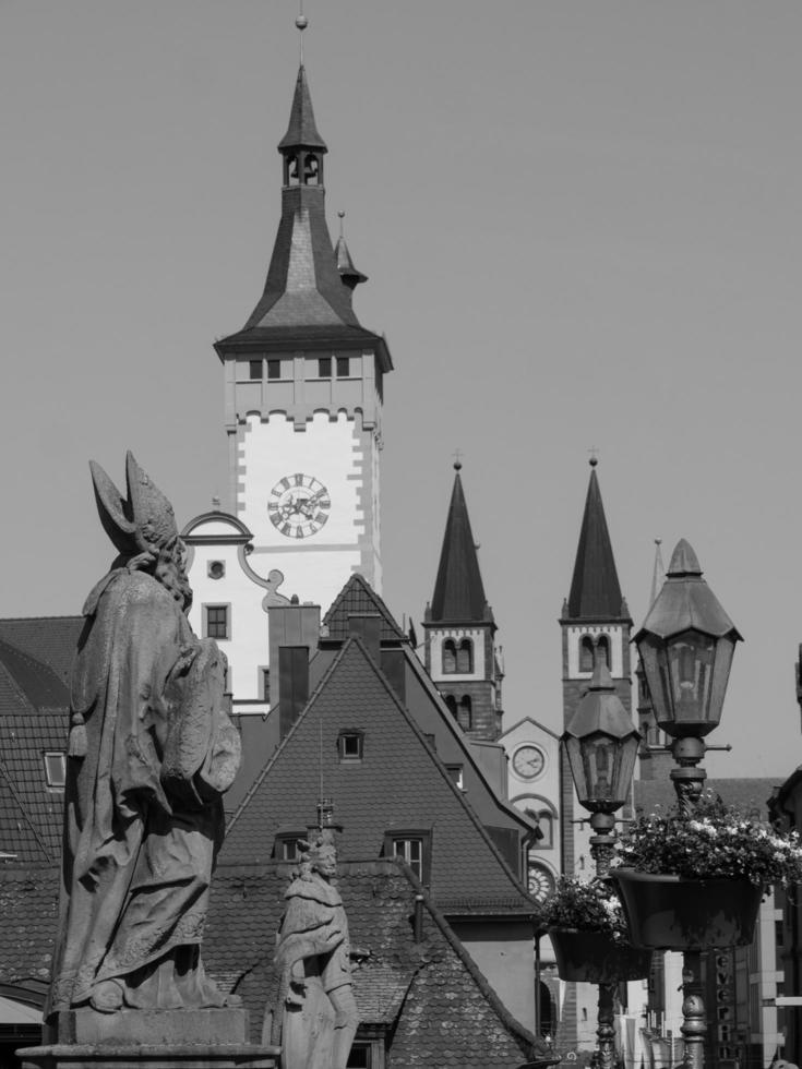 wuerzburg stad i bayern foto