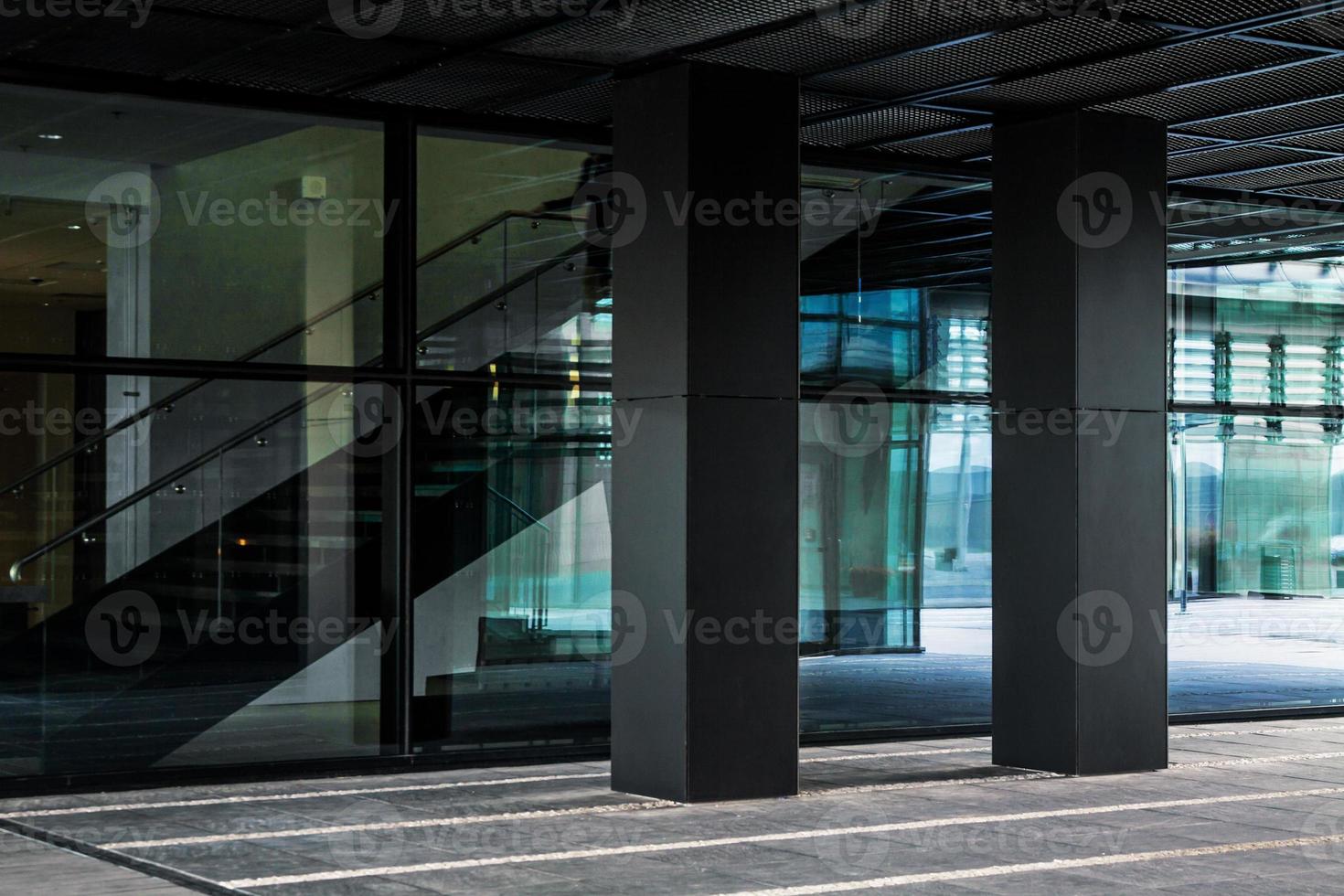 modern finansiell kontorsbyggnad foto
