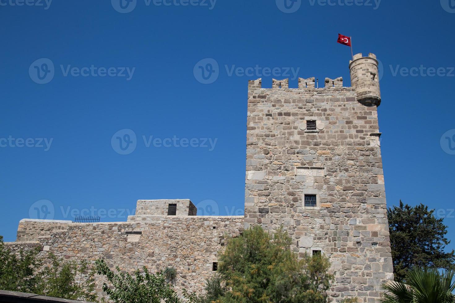 tornet av bodrum slott foto