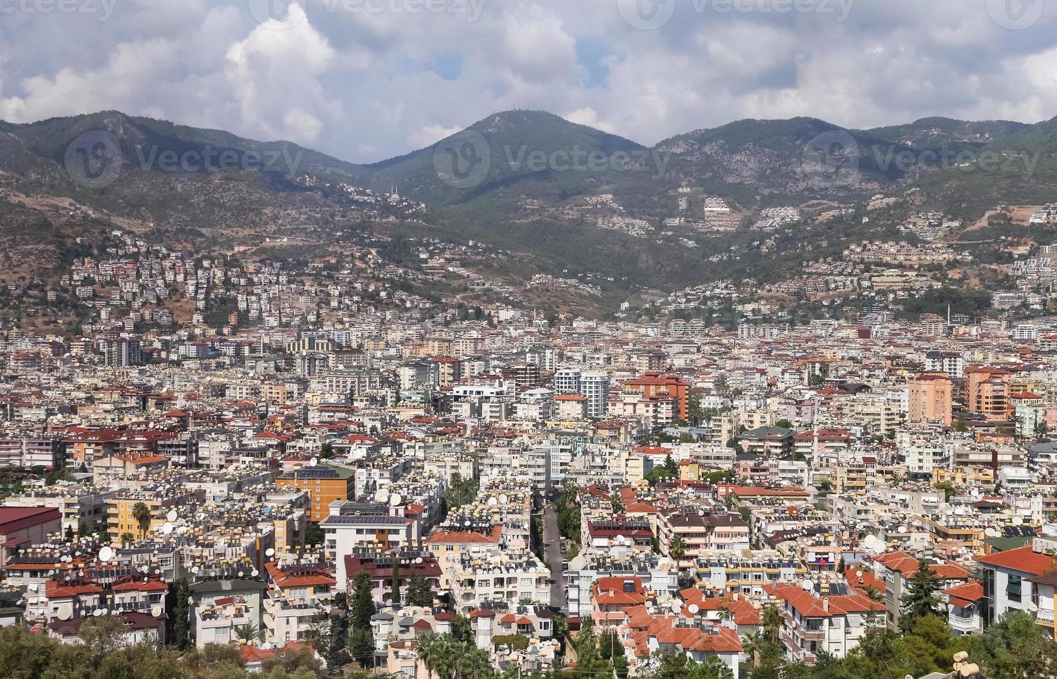 Alanya stad i Antalya, Turkiet foto