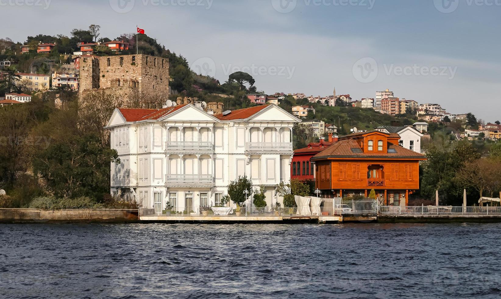 byggnader i istanbul city, Turkiet foto