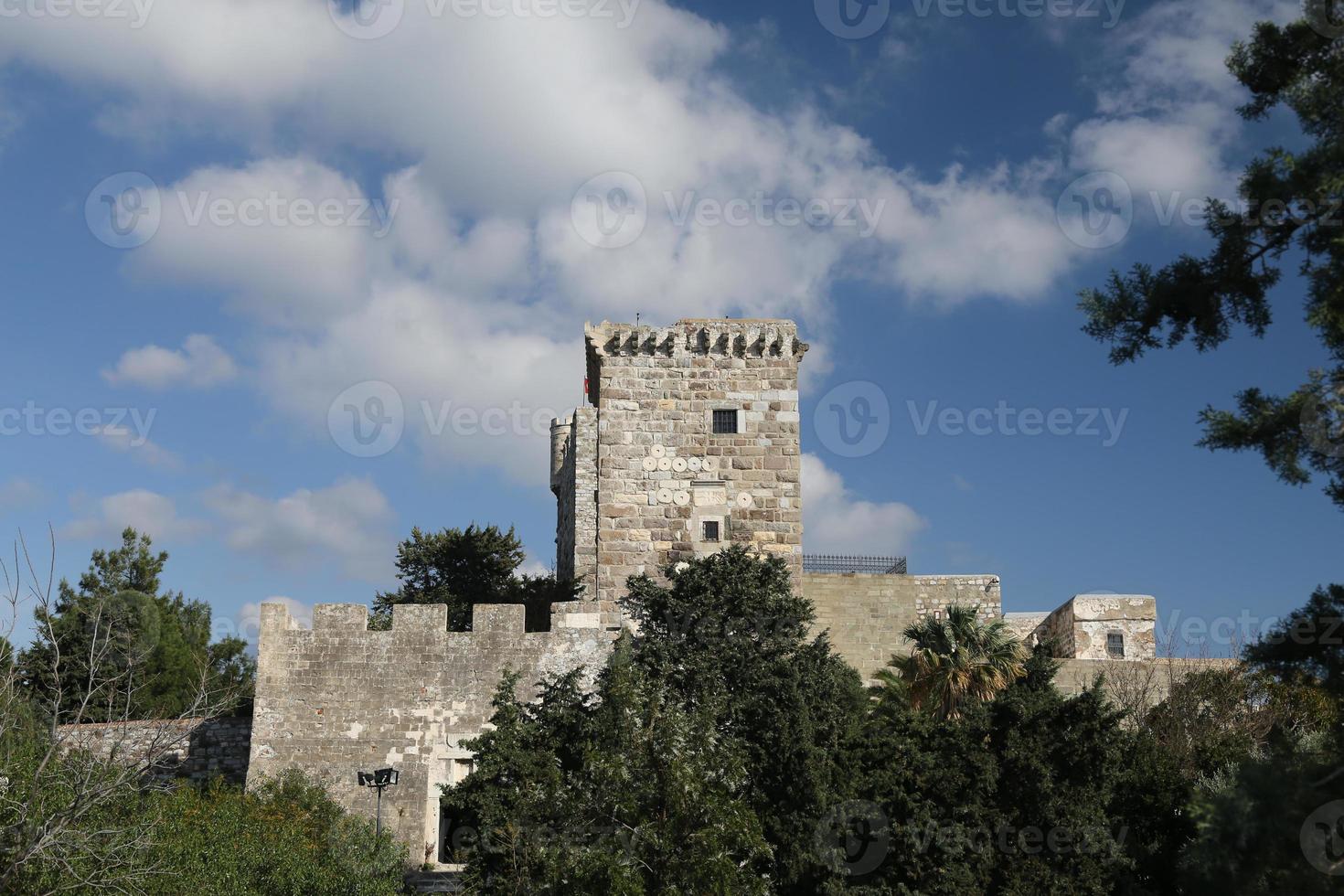 tornet av bodrum slott foto