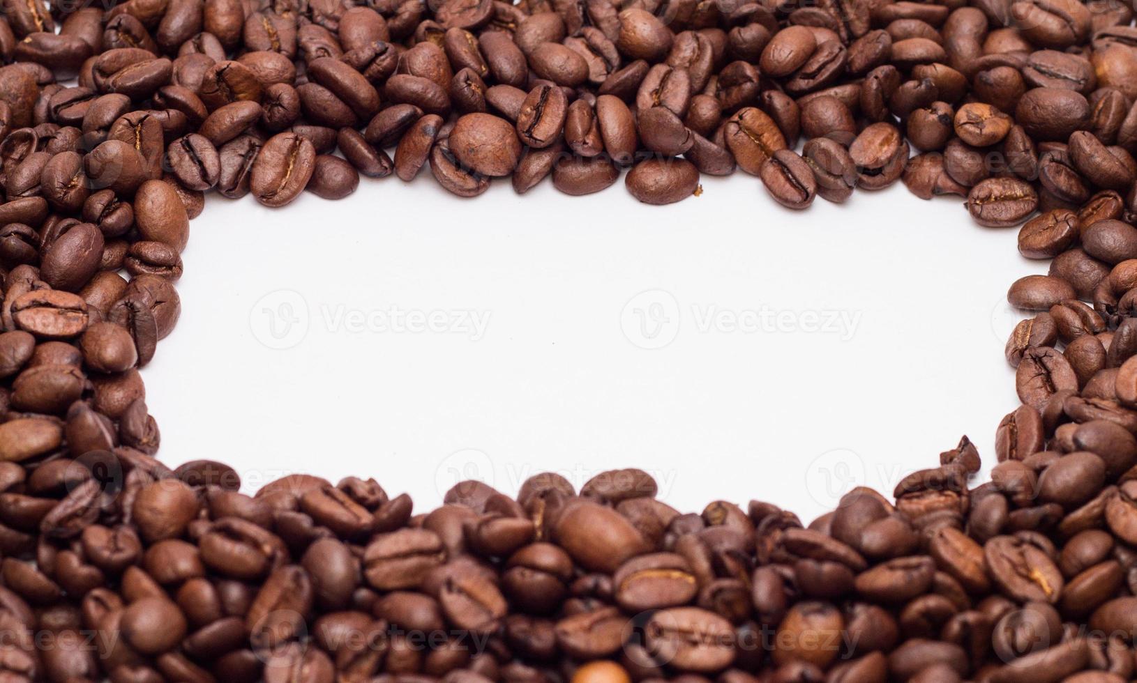 rostade kaffebönor foto