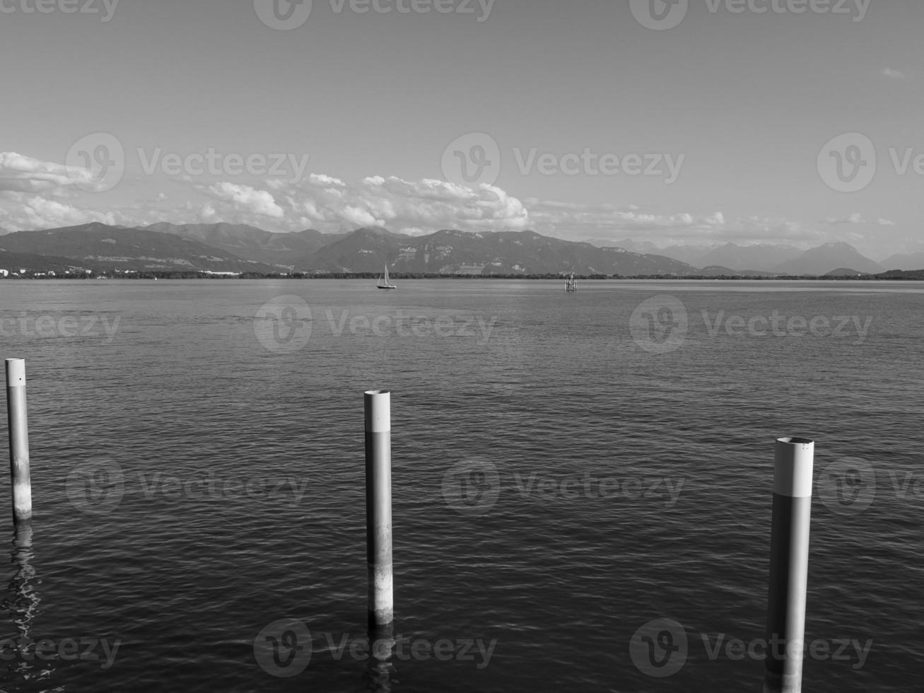 den bayerska staden lindau foto