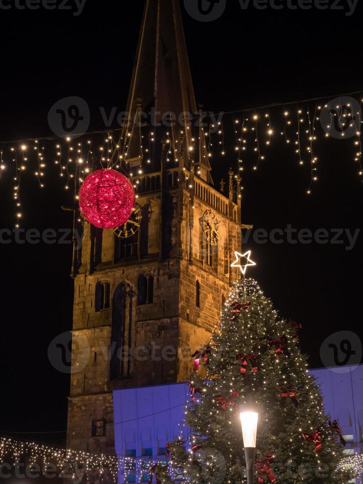 jultid på ahaus i westfalen foto