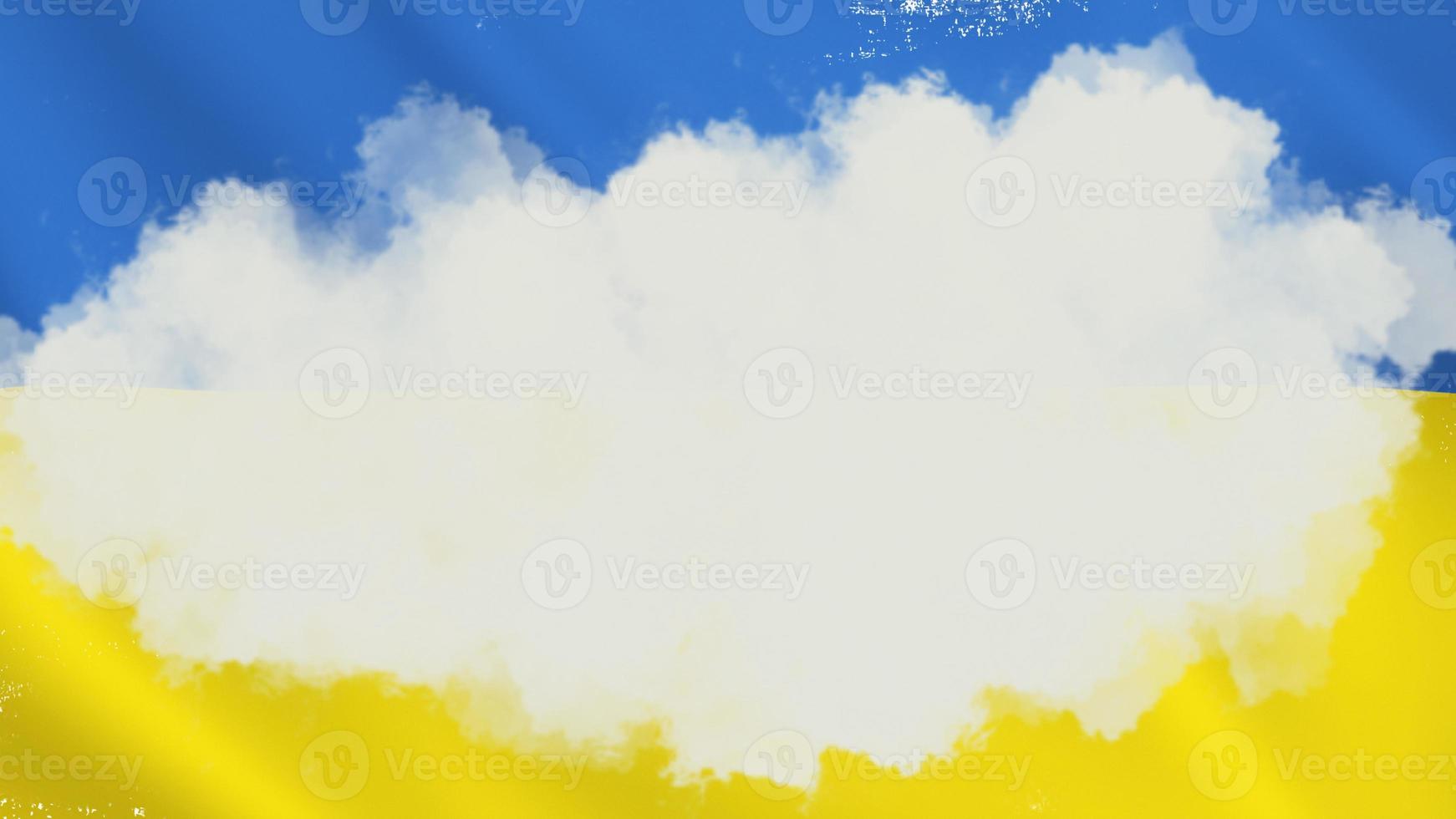 ukrainska solidaritet flagga bakgrund foto