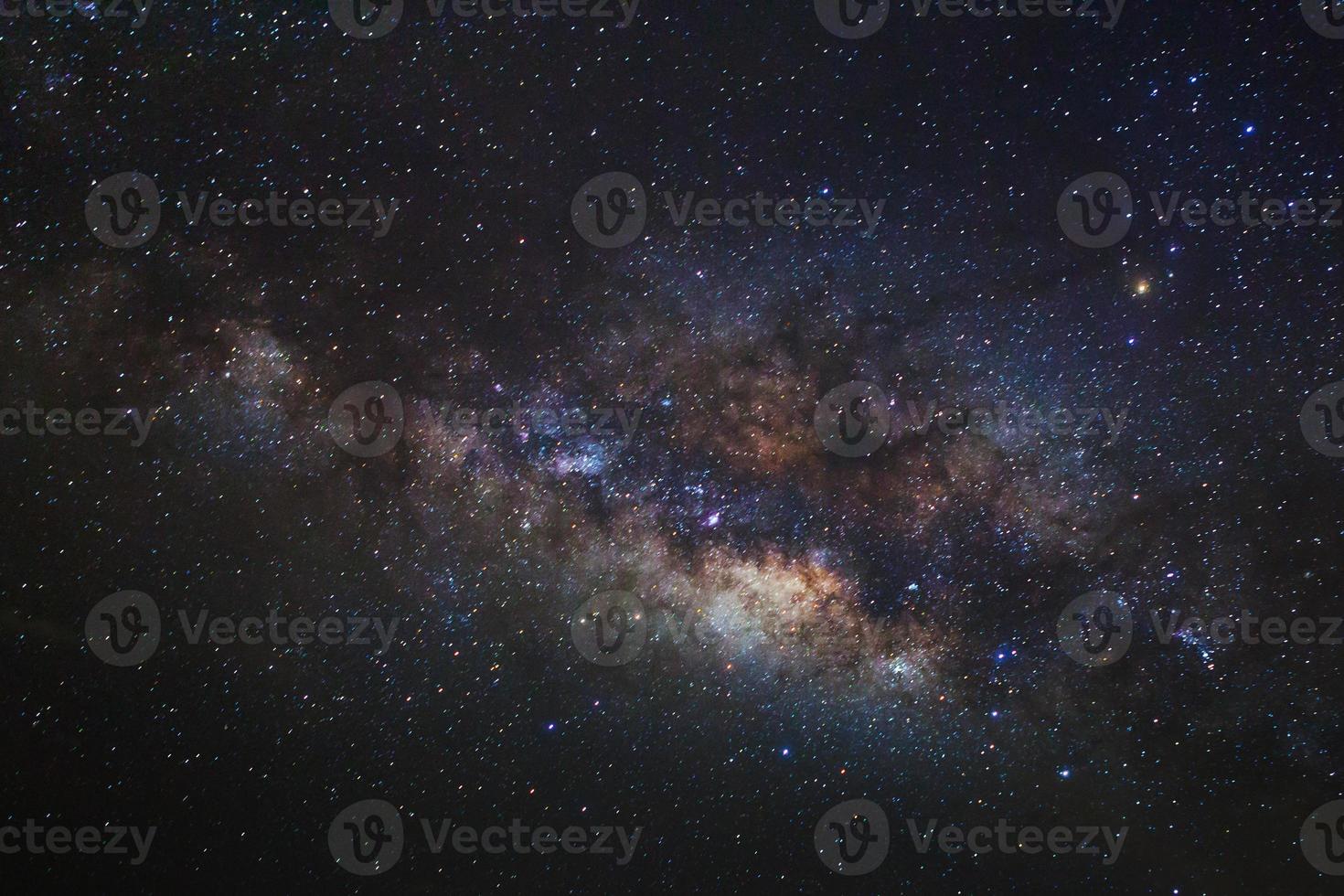 Vintergatan. lång exponering fotografi foto
