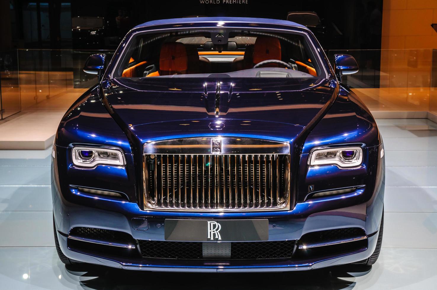 frankfurt - september 2015 Rolls Royce Spöke kupé presenteras på ia foto