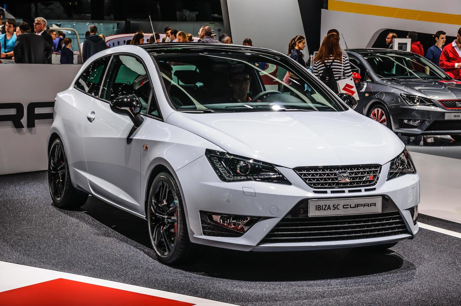 frankfurt - september 2015 sittplats Ibiza sc cupra presenteras på iaa inte foto