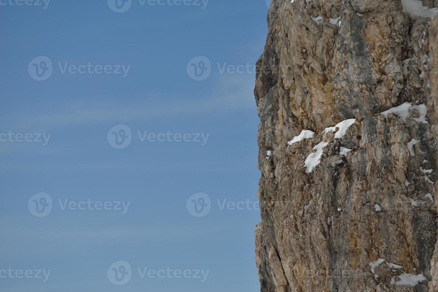 berg vinter natur foto