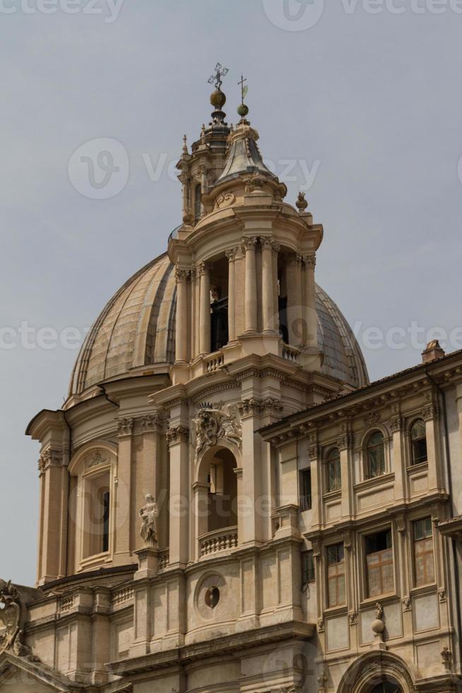 Saint agnese i agone på Piazza Navona, Rom, Italien foto
