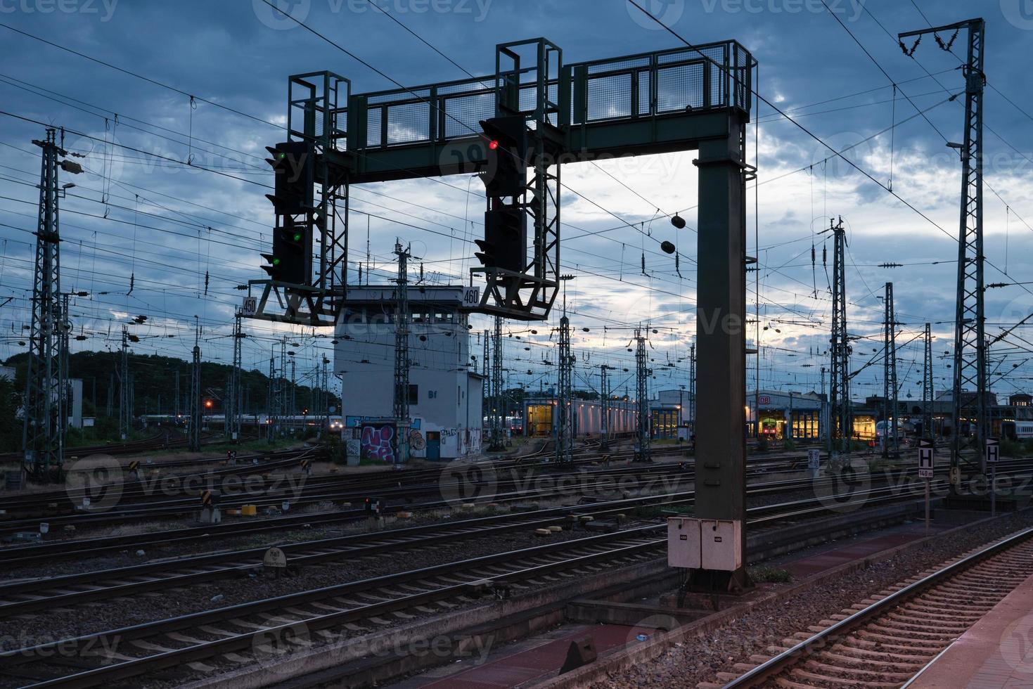 urban infrastruktur, järnväg systemet foto