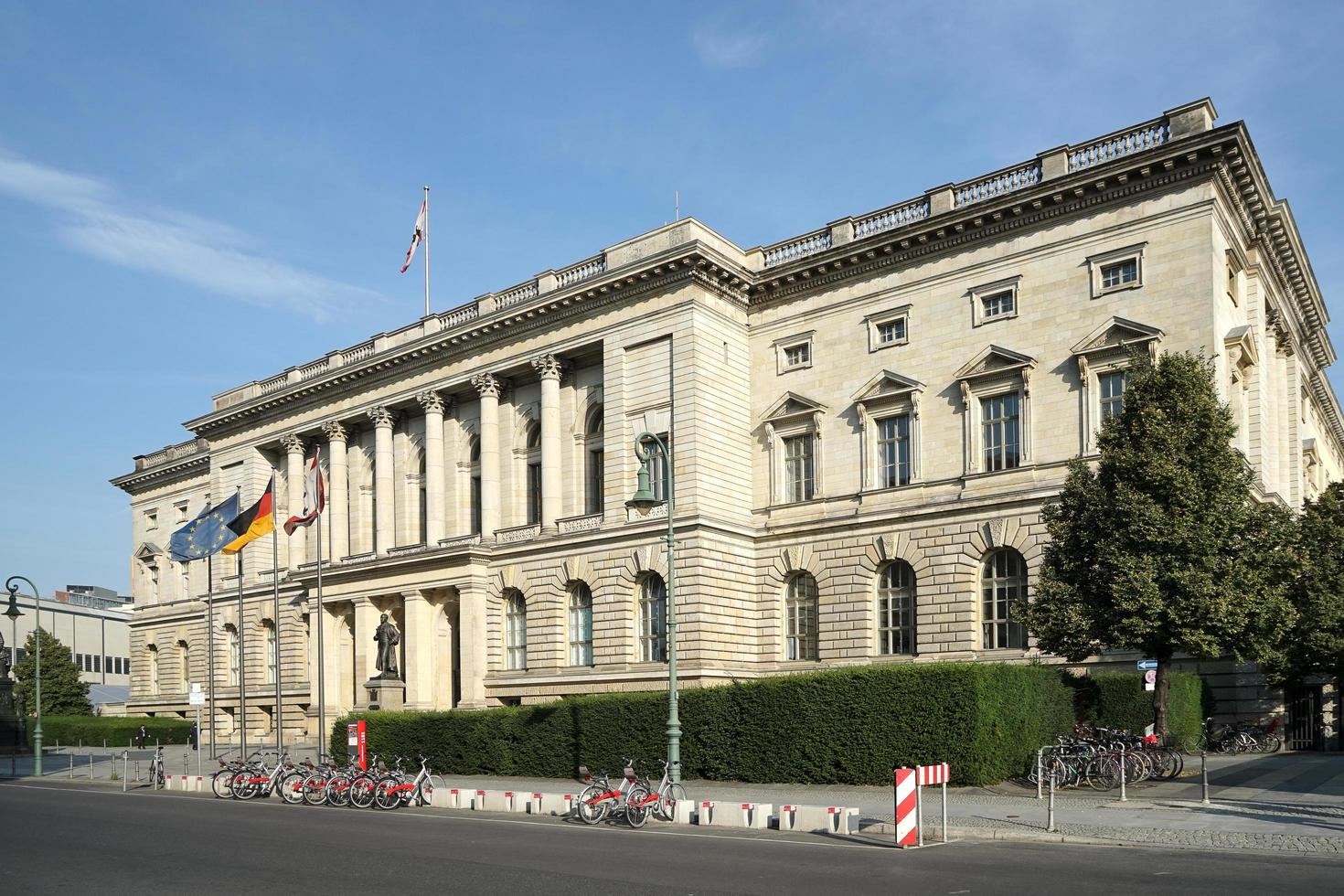 berlin Tyskland, 2014. abgeordnetenhaus, stat parlament byggnad i berlin foto