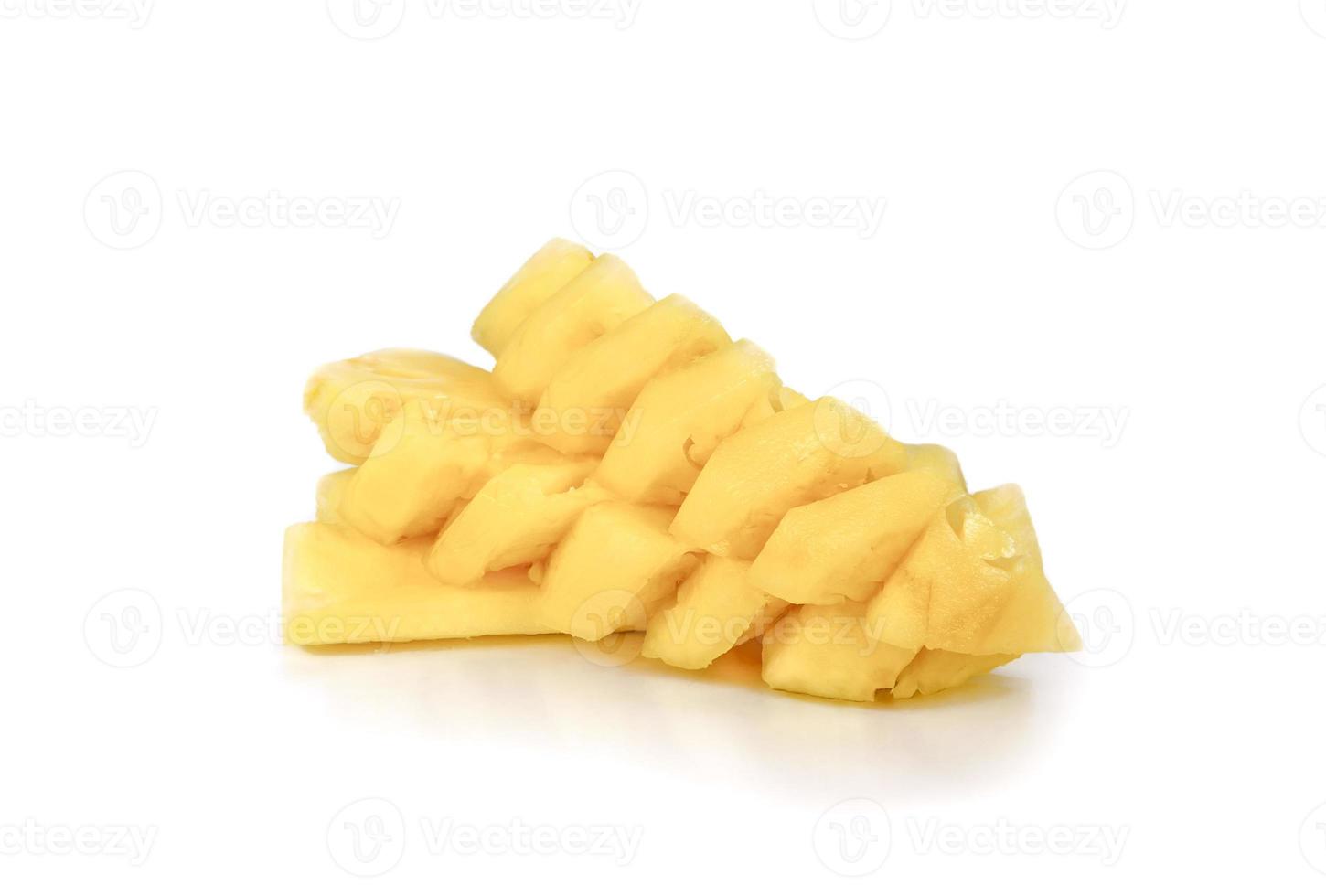 ananas skivor på bakgrund foto