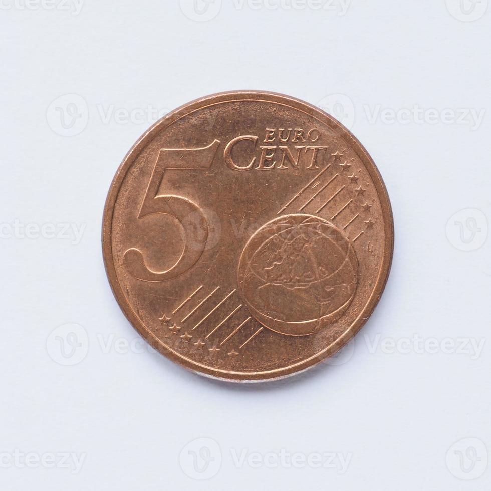 5 cent mynt foto