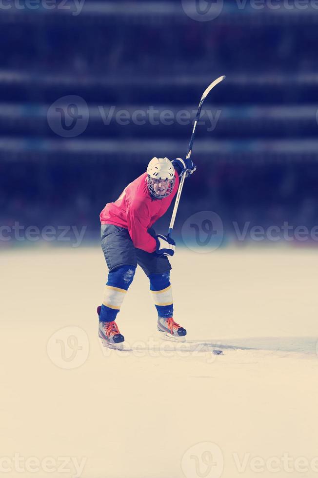 is hockey spelare i verkan foto