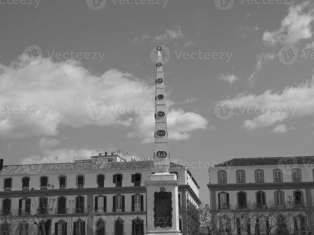 malaga i spanien foto