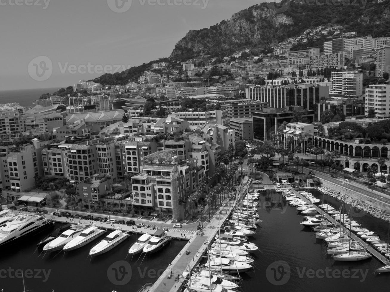 monaco vid Medelhavet foto