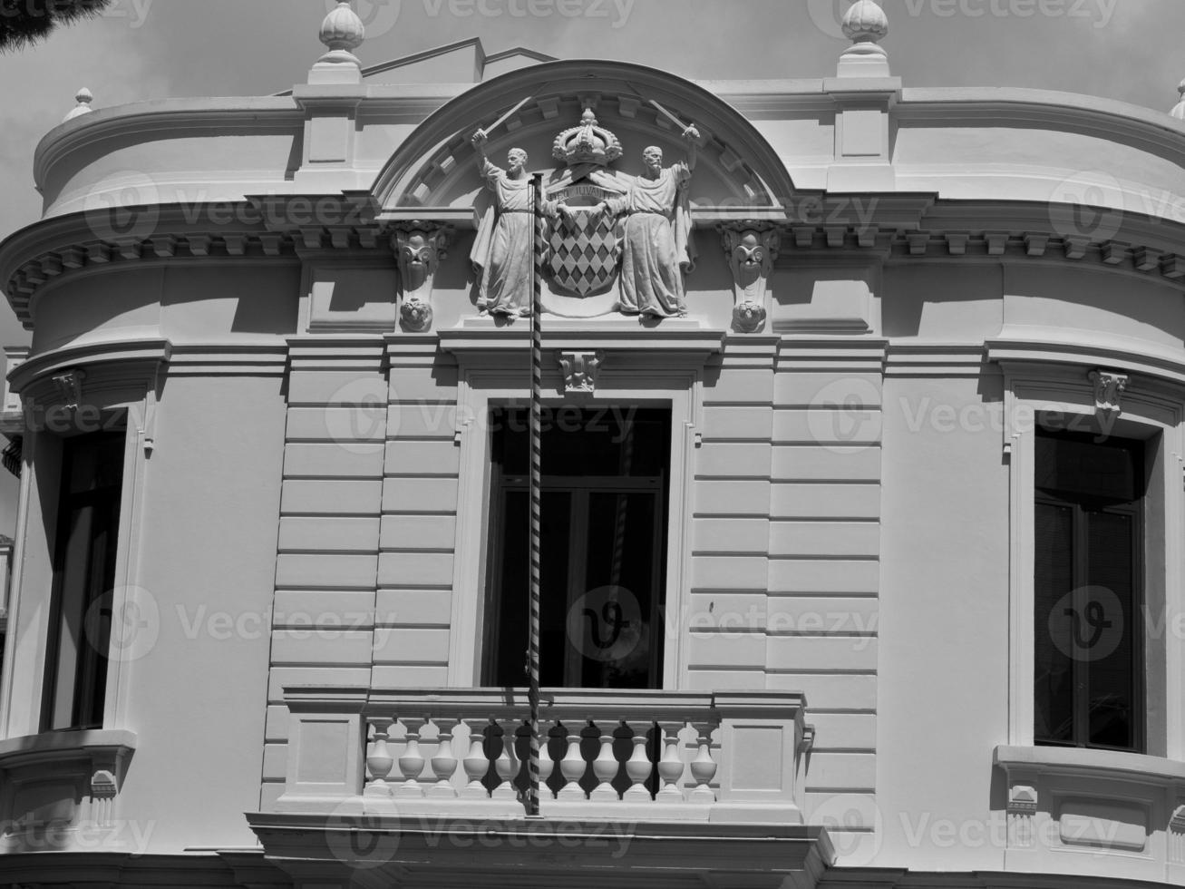 de stad av Monte carlo foto