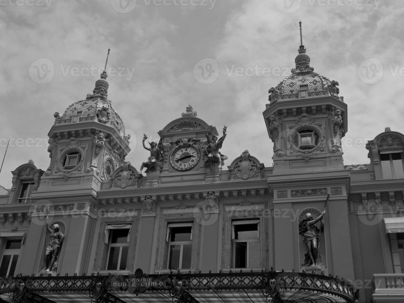 monaco vid Medelhavet foto