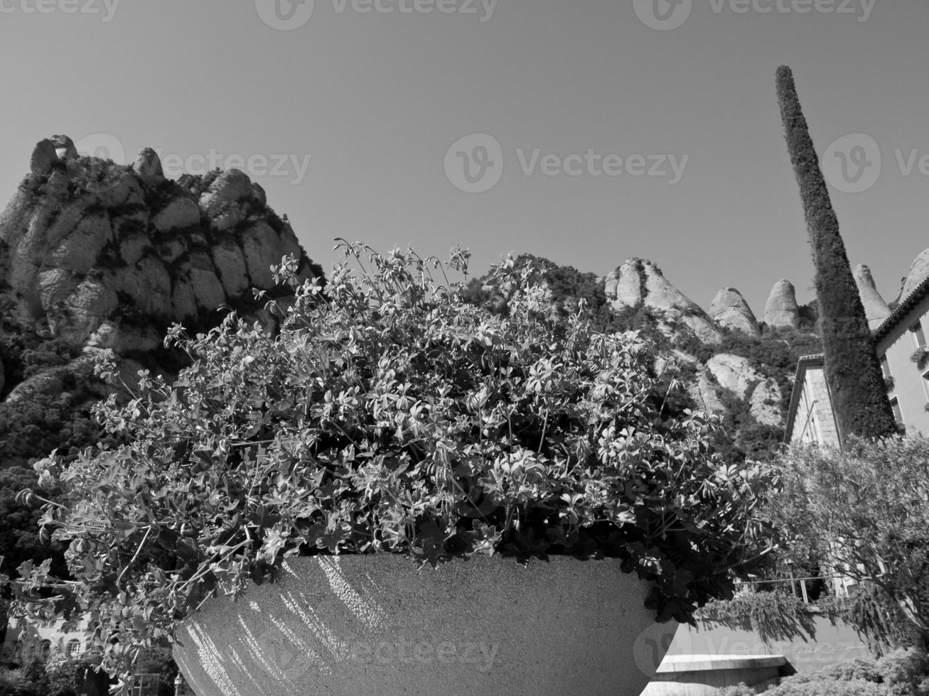 klostret i montserrat foto