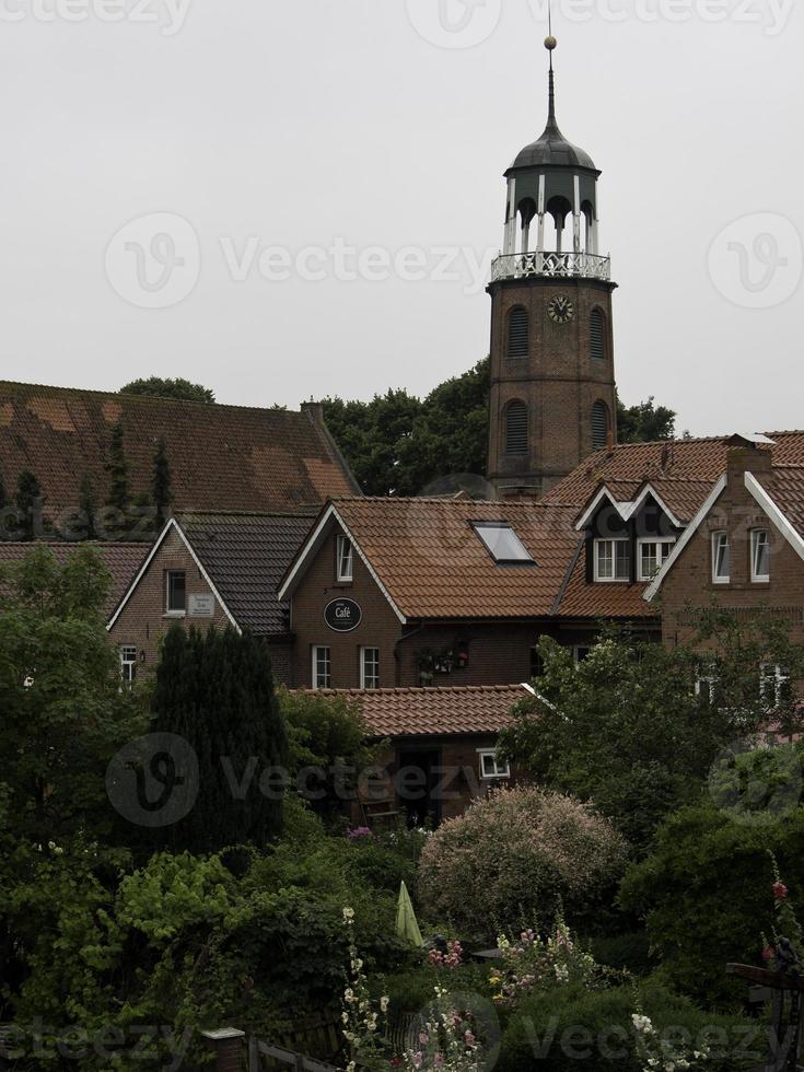 ditzum vid älven ems foto