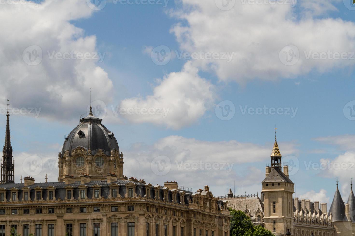 historisk byggnad i Paris Frankrike foto