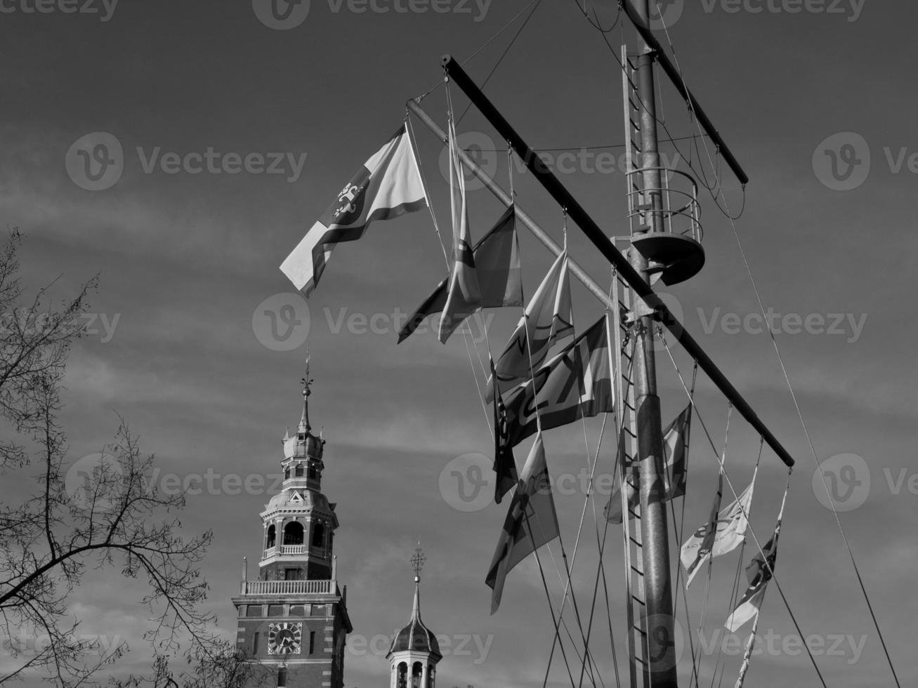 de stad av leer i Tyskland foto