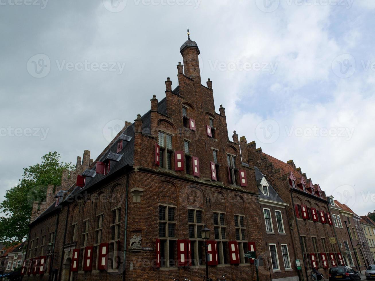 de stad av doburg i de nederländerna foto