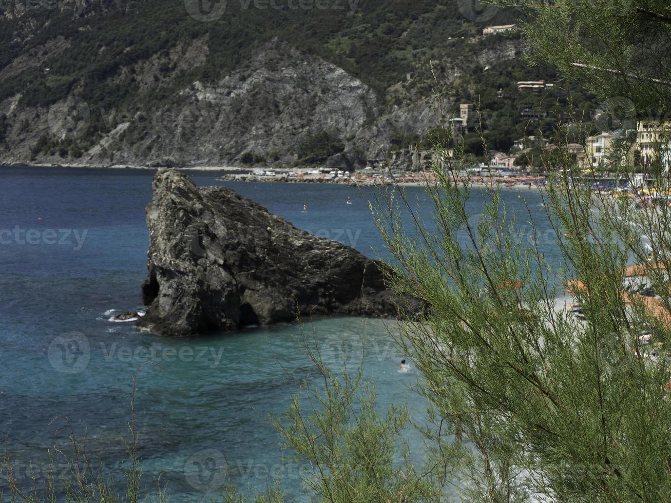 de cinque terre i Italien foto