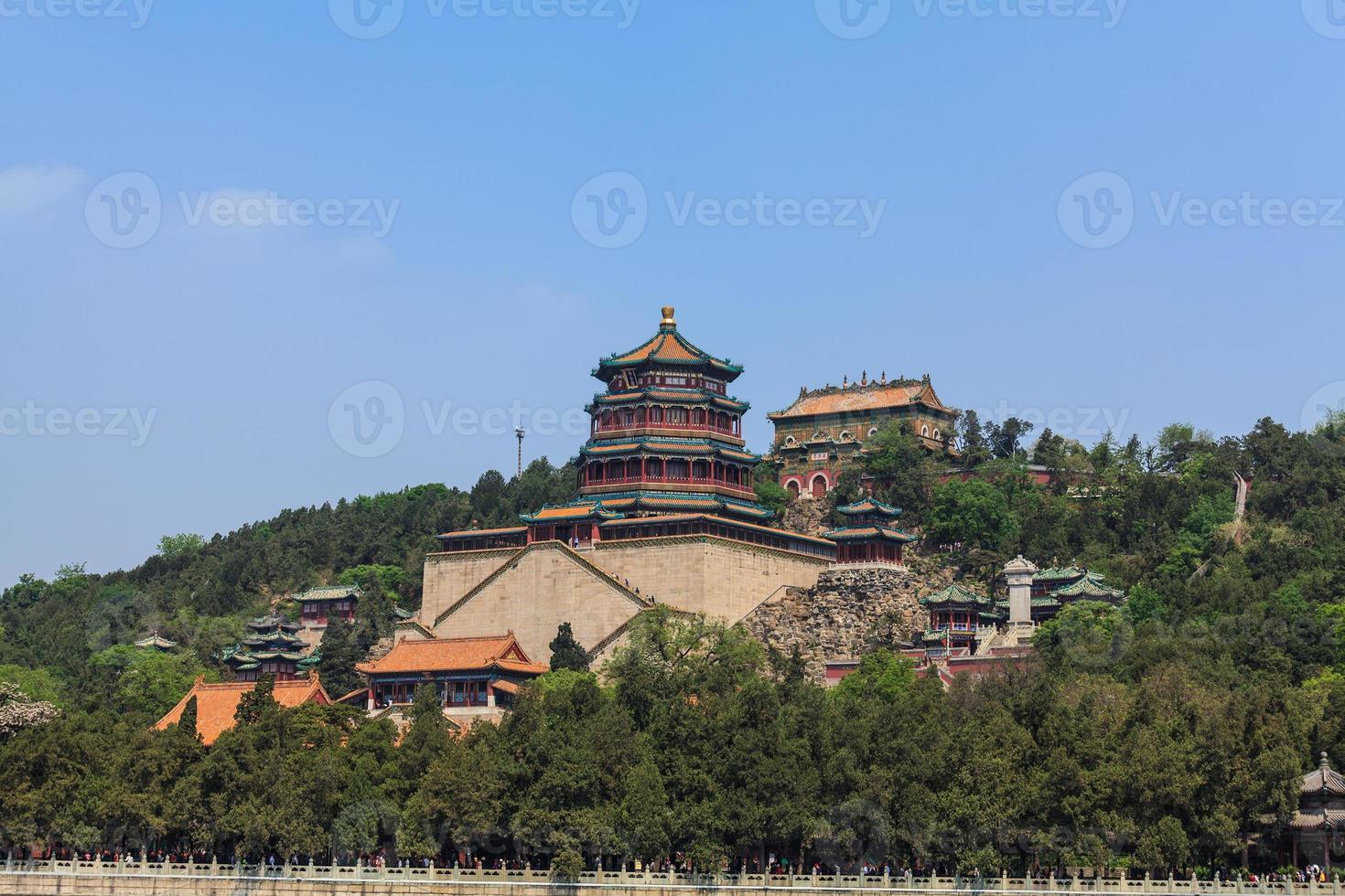 sommar palats komplex på de livslängd kulle, beijing foto
