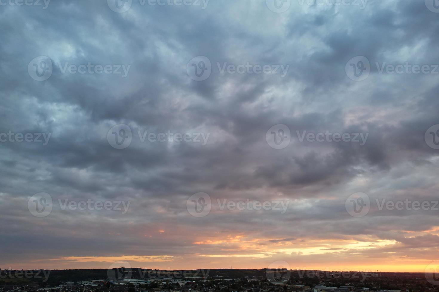 mest skön antenn se av dramatisk moln foto