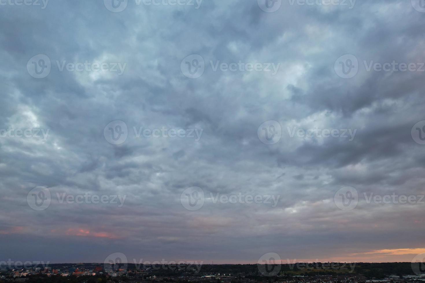 mest skön antenn se av dramatisk moln foto