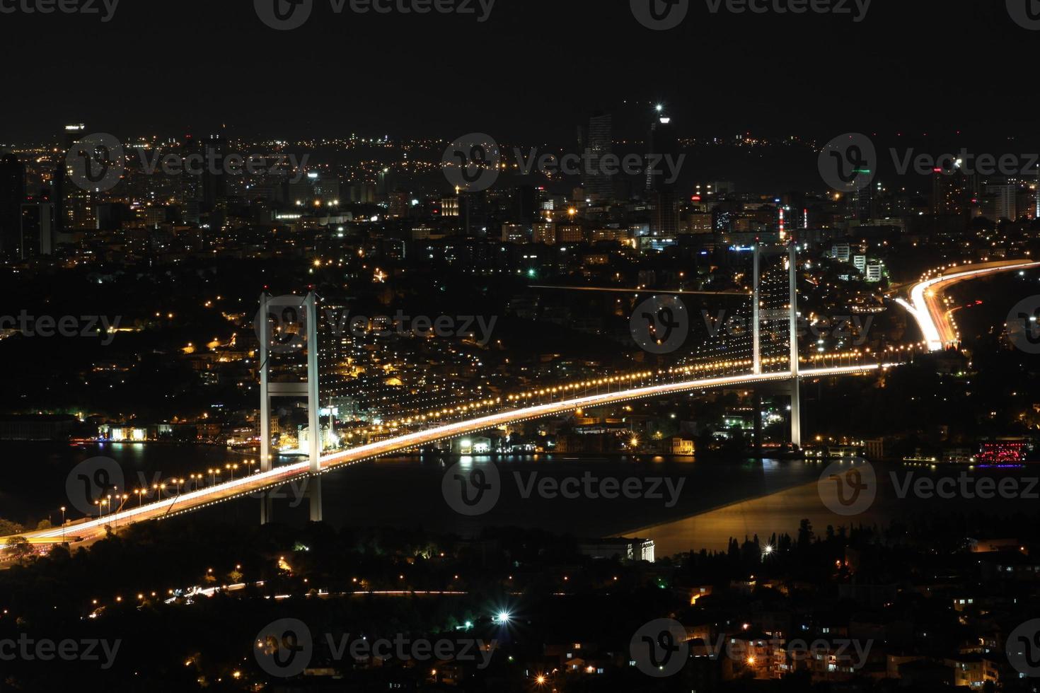 bosphorus bridge, istanbul, turkiet foto