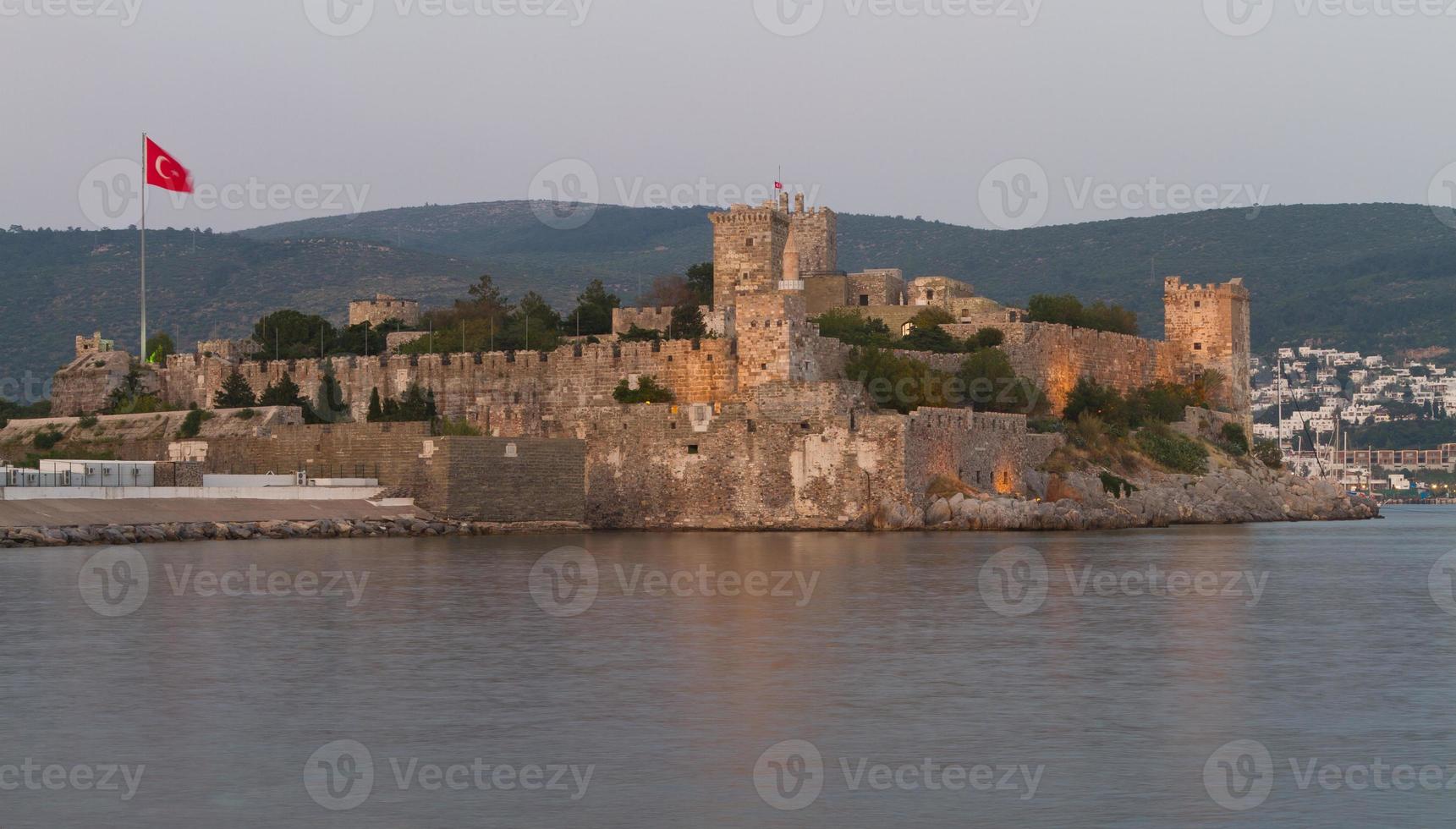 bodrum slott i turkiye foto