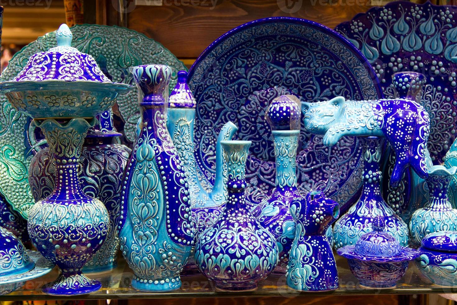 turkiska keramik i istanbul foto