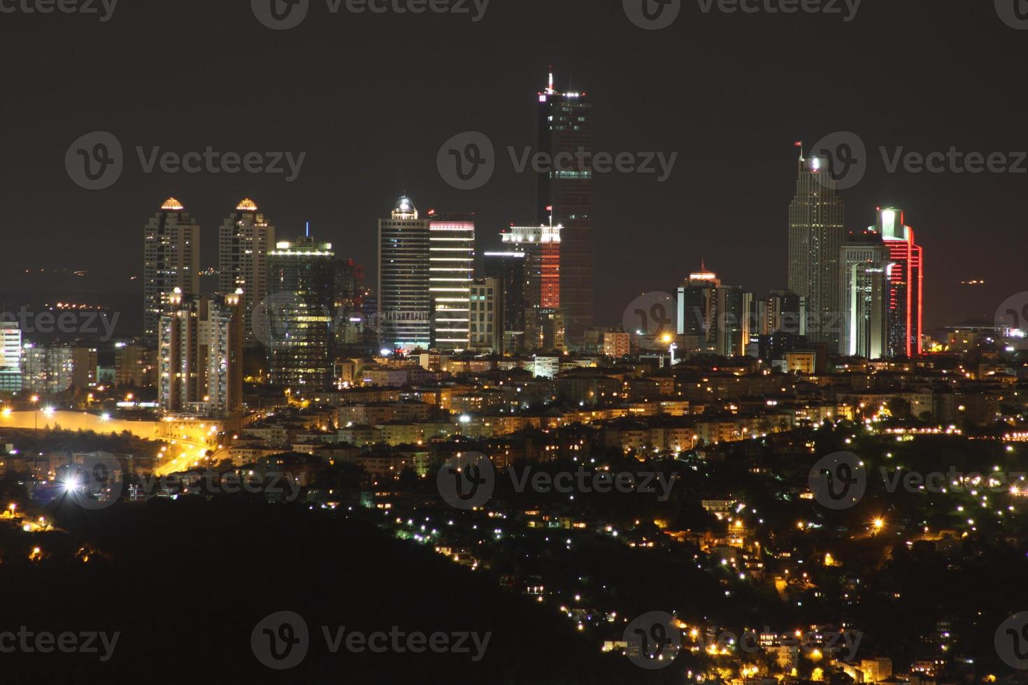 skyskrapor från istanbul, Kalkon foto