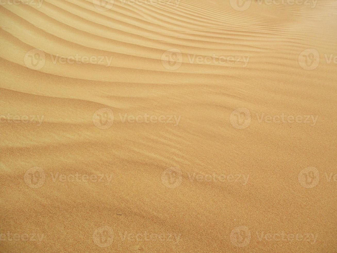 vågor av sand textur. sanddyner av de öken. öken- sanddyner solnedgång landskap. foto