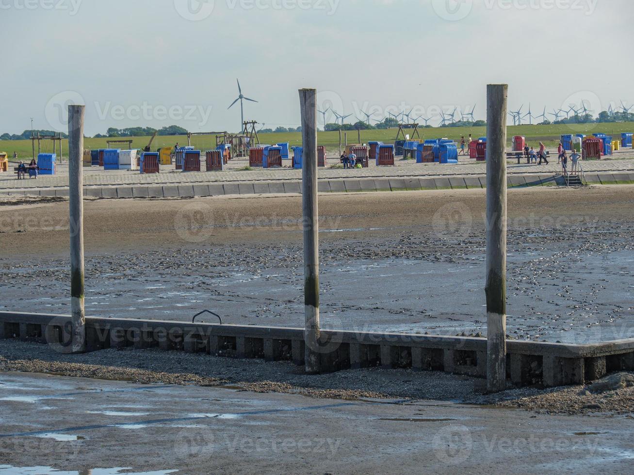 baltrum island i tyskland foto